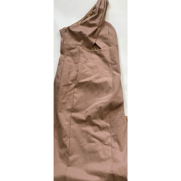 Lovers + Friends Stacy Maxi Dress Gown Mauve Nude Size XS - Picture 8 of 9